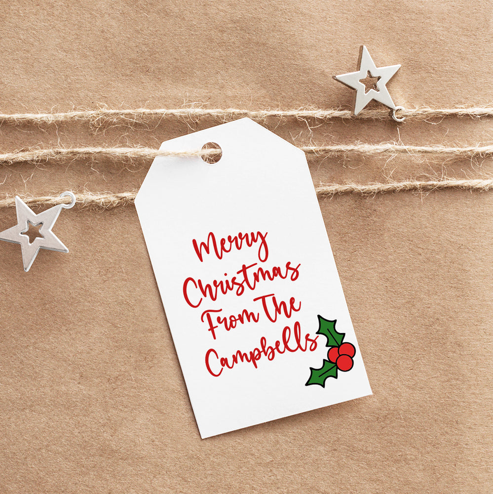 Personalised Cute Holly Tag #1 image